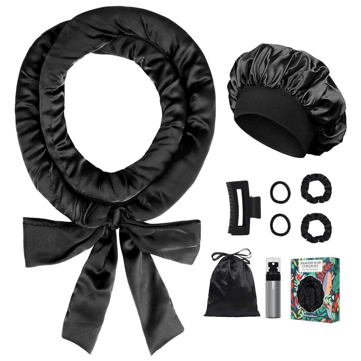 Heatless Curl Set · Satin